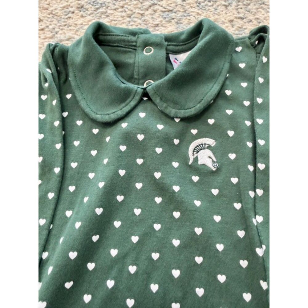 Michigan State Spartans Girls' 12 month bodysuit